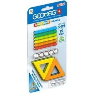 GEOMAG - EcoFriendly 15 pcs Panels supercolor