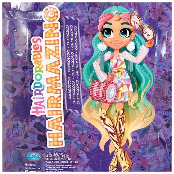 Hairdorables, Hairmazing, Poupée Mannequin 26 cm avec surprises, Seri