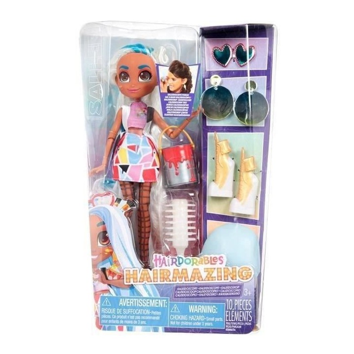 Hairdorables, Hairmazing, Poupée Mannequin 26 cm avec surprises, Seri