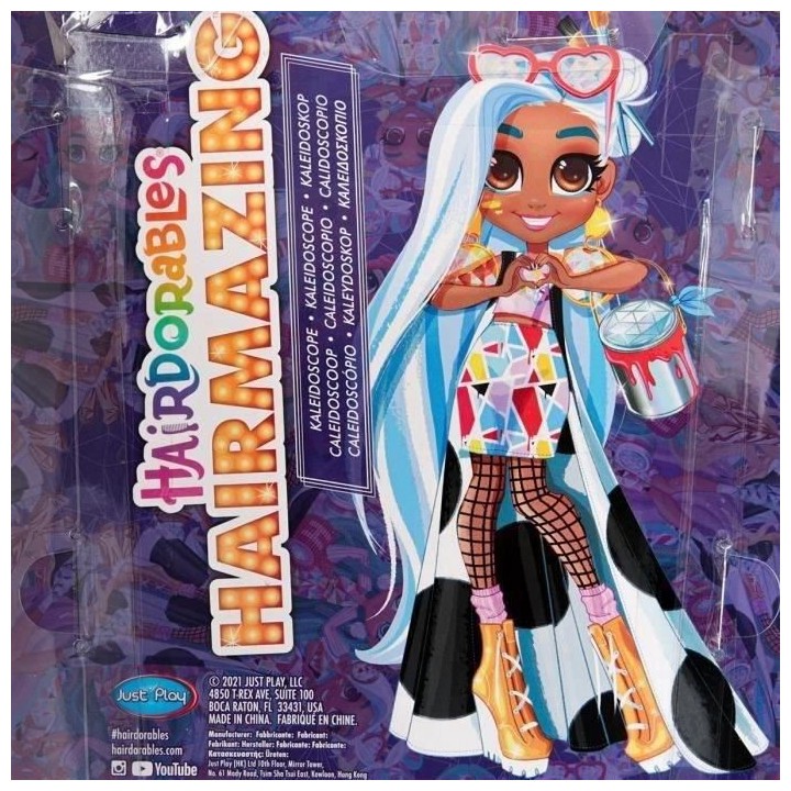 Hairdorables, Hairmazing, Poupée Mannequin 26 cm avec surprises, Seri