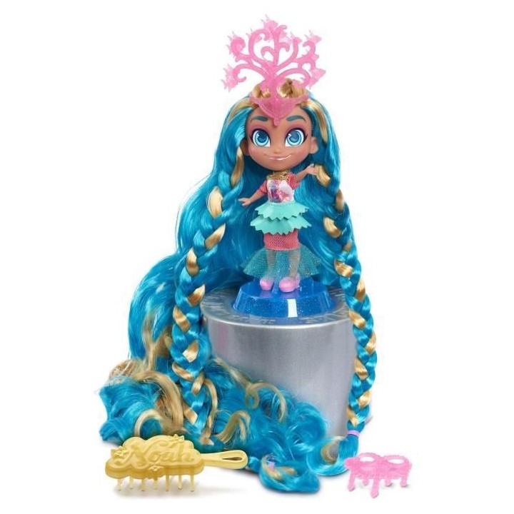 Poupée Surprise+7 accessoires - HAIRDO - HAL001 - Cheveux Super Longs