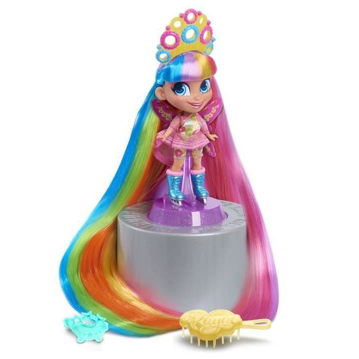 Poupée Surprise + 7 accessoires HAIRDORABLES Longest Hair Ever Rayne
