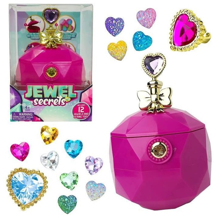 Jewel secrets, Pack Bague Magique & Joyaux, Loisirs créatifs, Transfo