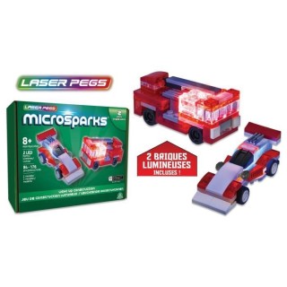 Laser Pegs, Véhicule pack double, Construction, brique lumineuse, Jou