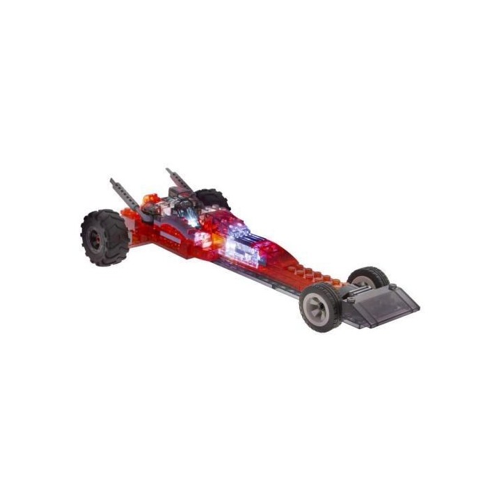 Laser Pegs, Véhicule Rouge - 4 en 1 - 185 pcs, Construction, brique l