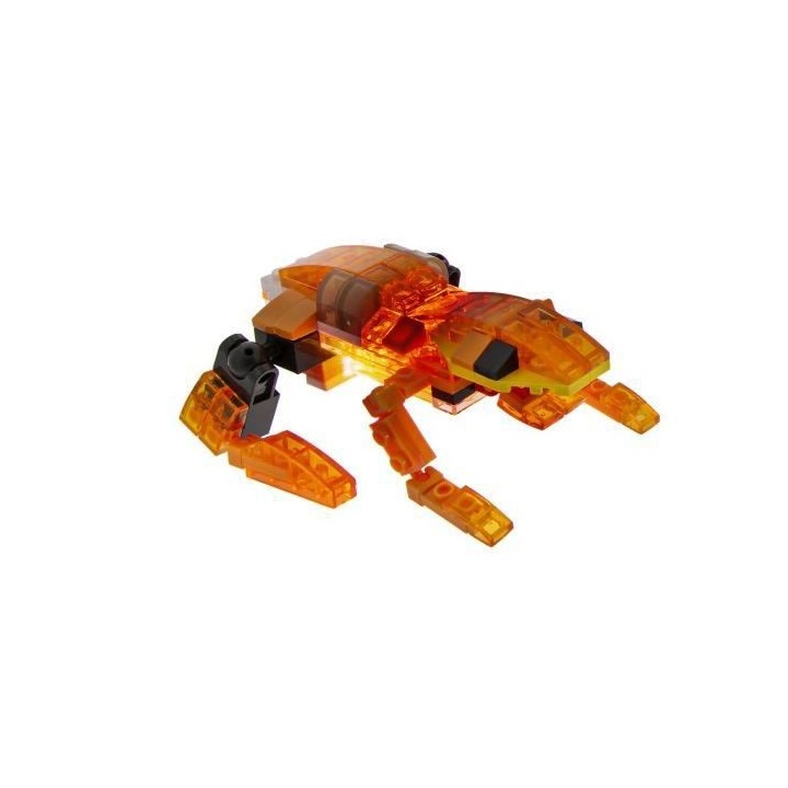 Laser Pegs, Tigre rouge - 4 en 1 - 216 pcs, Construction, brique lumin