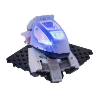 Laser Pegs, Navette Spatiale - 4 en 1 - 117 pcs, Construction, brique