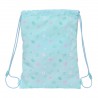 Sac à dos serré par des ficelles Glow Lab Cute doll Bleu 26 x 34 x 1 cm