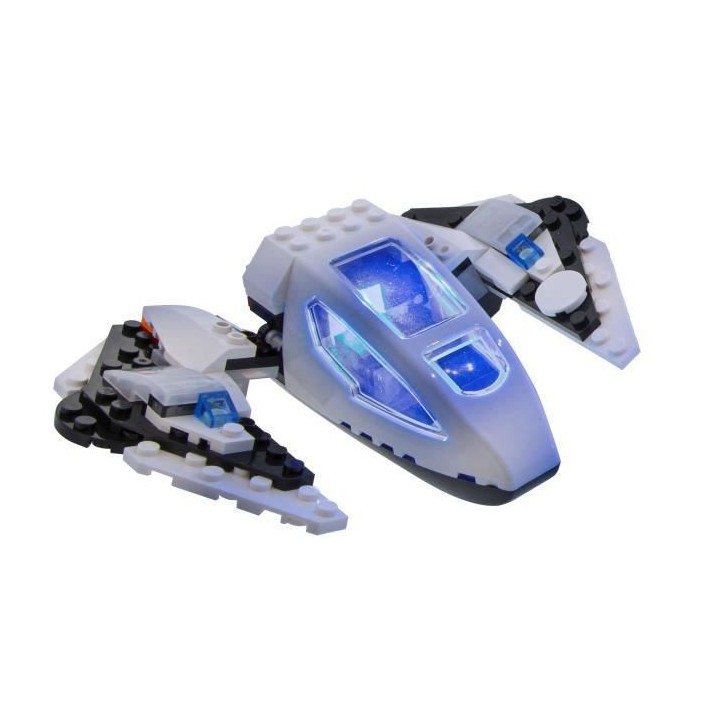 Laser Pegs, Navette Spatiale - 4 en 1 - 117 pcs, Construction, brique