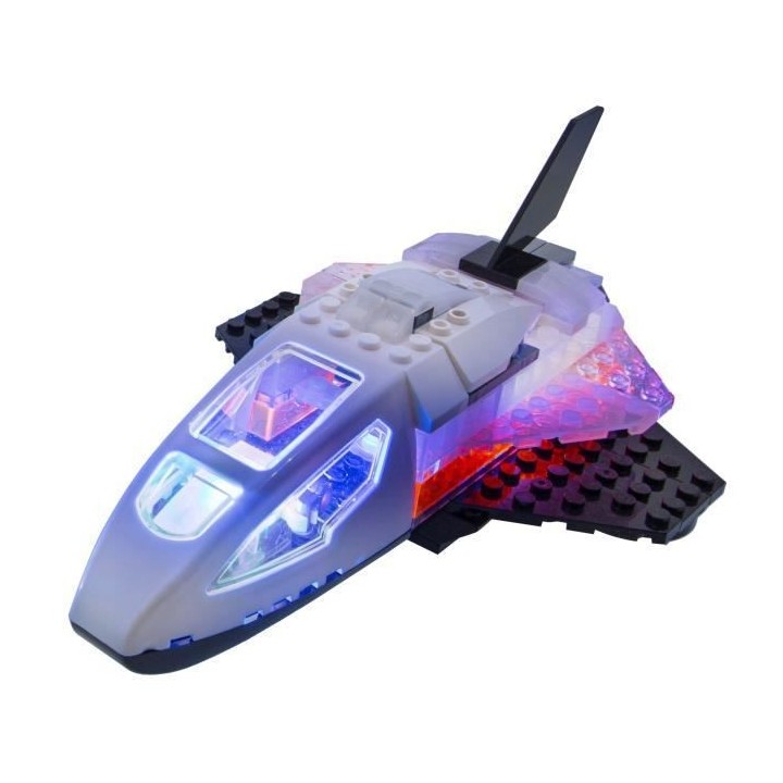 Laser Pegs, Navette Spatiale - 4 en 1 - 117 pcs, Construction, brique