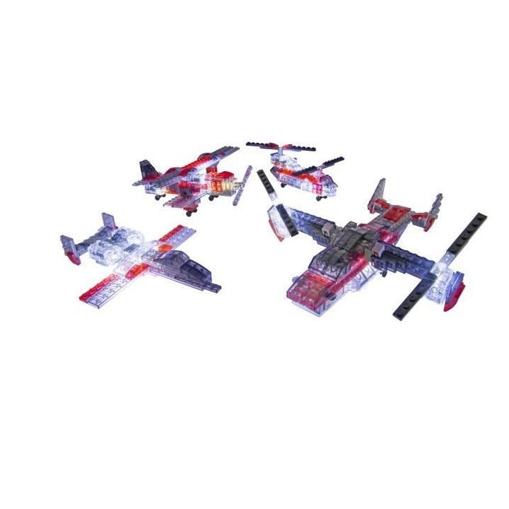 Laser Pegs, Véhicule aérien - 5 en 1 - 172 pcs, Construction, brique