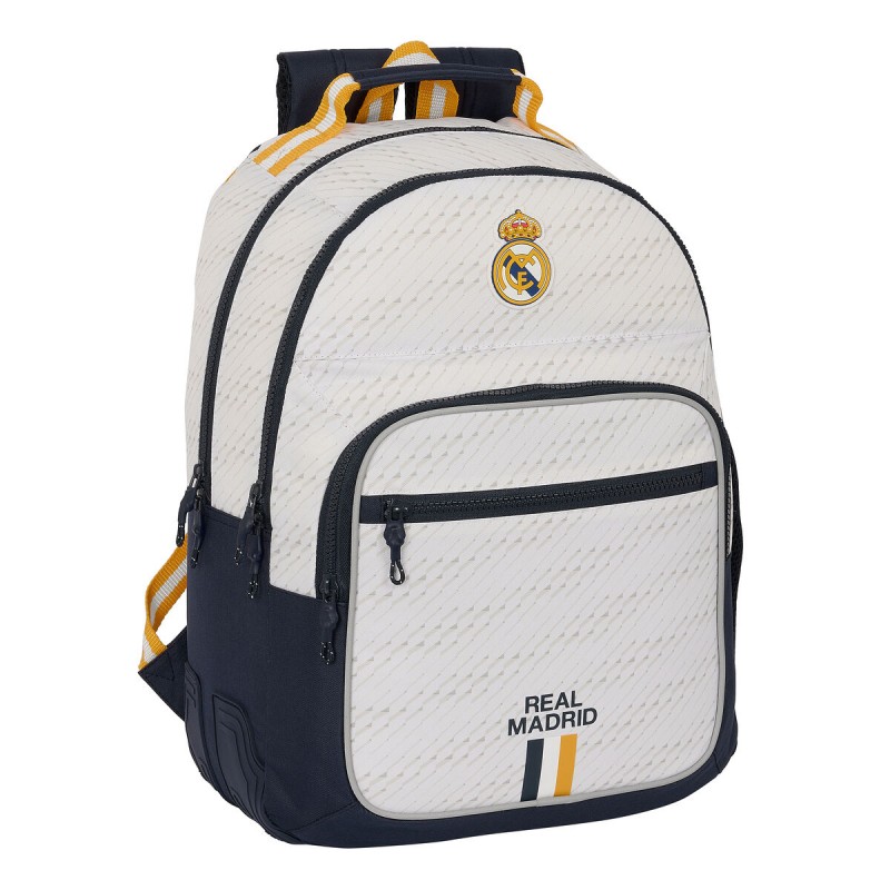 Cartable Real Madrid C.F. Blanc 32 x 42 x 15 cm