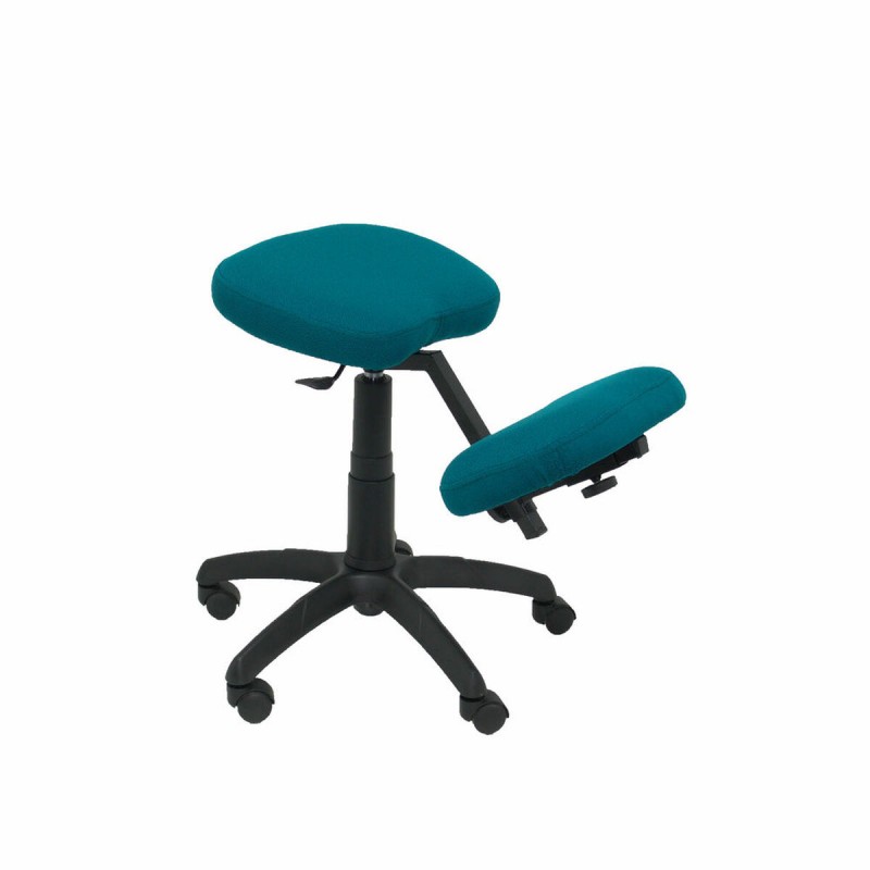 Tabouret ergonomique Lietor P&C 37G Vert/Bleu 62 cm