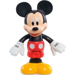 Mickey, Coffret 5 figurines 7,5 cm Articulées, 5 personnages a collectionner, Jouet pour enfants des 3 ans, MCC08