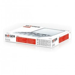 réchaud à gaz Haeger GC-04E.002A 50 x 50 x 11,5 cm 4 Feux à gaz