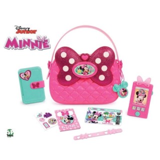 Minnie, Sac Fashion, 8 accessoires, avec fonctions sonores et lumineus