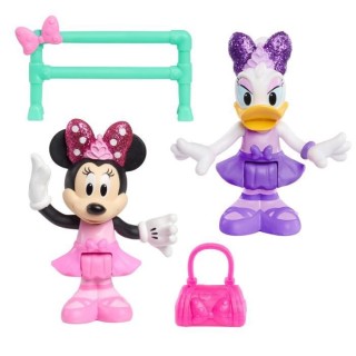 Minnie, 2 figurines articulées 7,5 cm avec accessoires, Theme Balleri