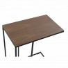 Table d'appoint DKD Home Decor 8424001807475 50 x 30 x 61 cm Noir Métal Marron