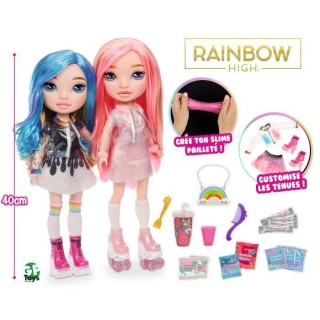 Rainbow High Large Doll - Poupée 40 cm a collectionner - Modele aléa