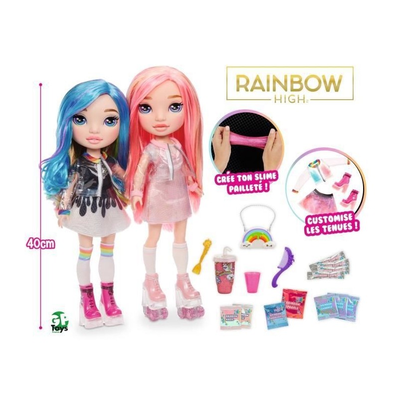 Rainbow High Large Doll - Poupée 40 cm a collectionner - Modele aléatoire