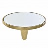 Table d'appoint DKD Home Decor Doré Métal Miroir 40,5 x 40,5 x 60 cm