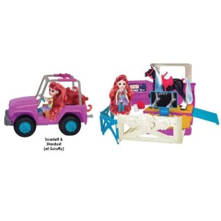 Winners Stable, Centre Vétérinaire Mobile, 22 pieces, Contient Voitu