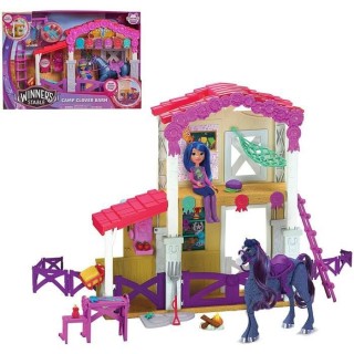 Winners Stable, Coffret Ecurie, 33 pieces, Contient Ecurie, Cheval art