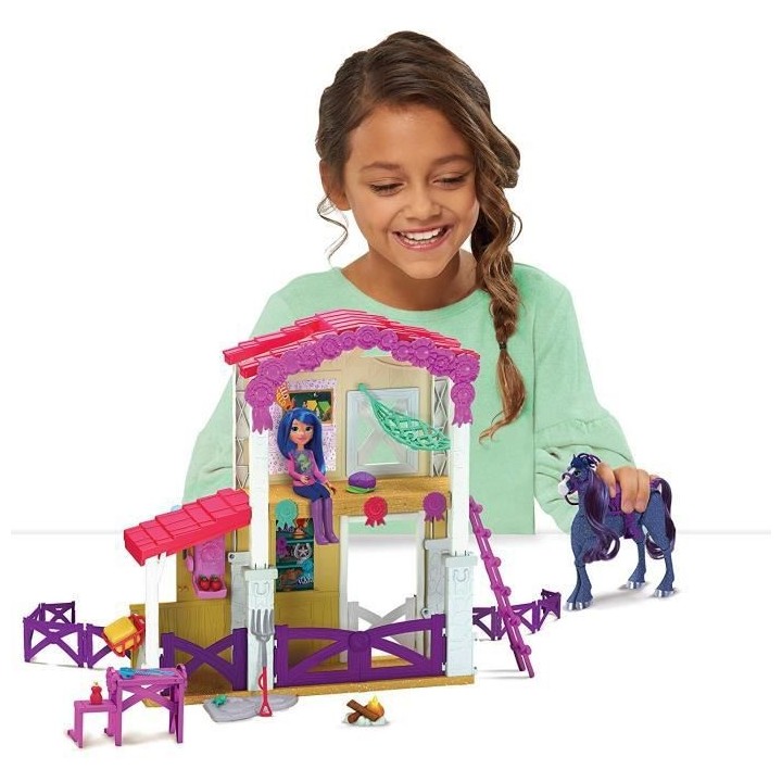 Winners Stable, Coffret Ecurie, 33 pieces, Contient Ecurie, Cheval art