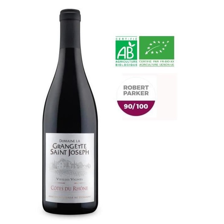 Domaine la Grangette Saint-Joseph 2019 AOC Côtes du Rhône - Vin roug