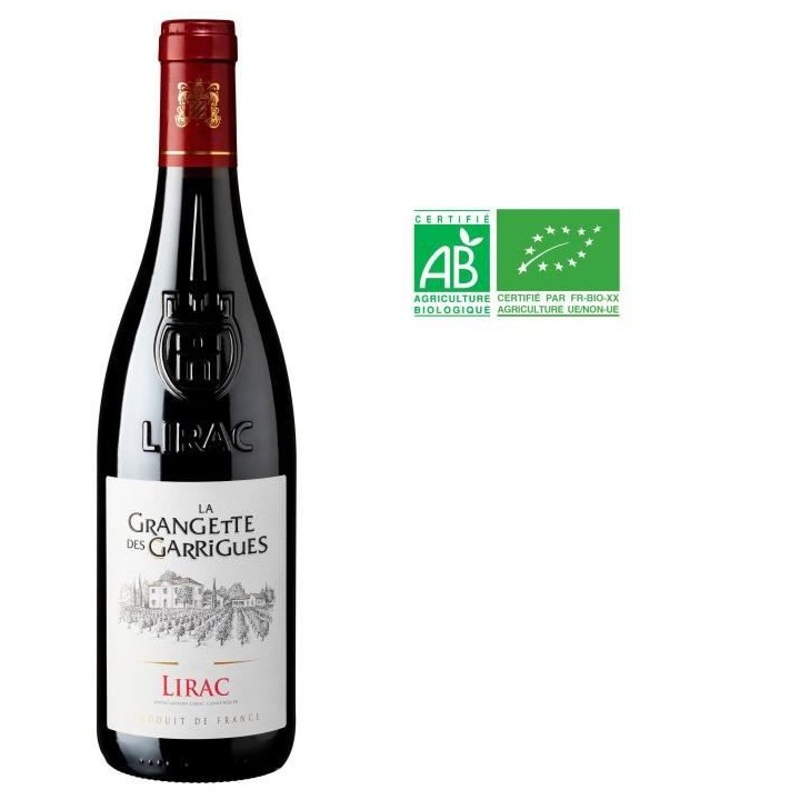 La Grangette des Garrigues 2019 Lirac - Vin rouge de la Vallée du Rh