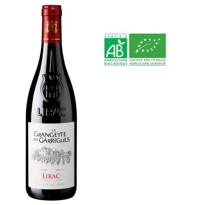 La Grangette des Garrigues 2019 Lirac - Vin rouge de la Vallée du Rh