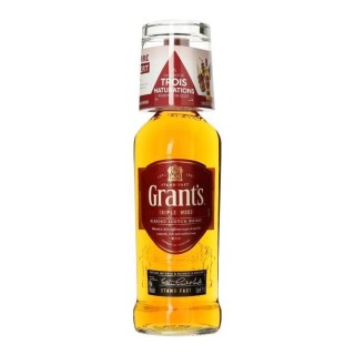 Grant's - Coffret Whisky + Verre - 40,0% Vol. - 100cl