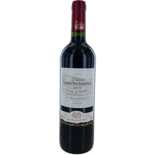 Château Gravettes-Samonac 2014 Côtes de Bourg - Vin rouge de Bordeau