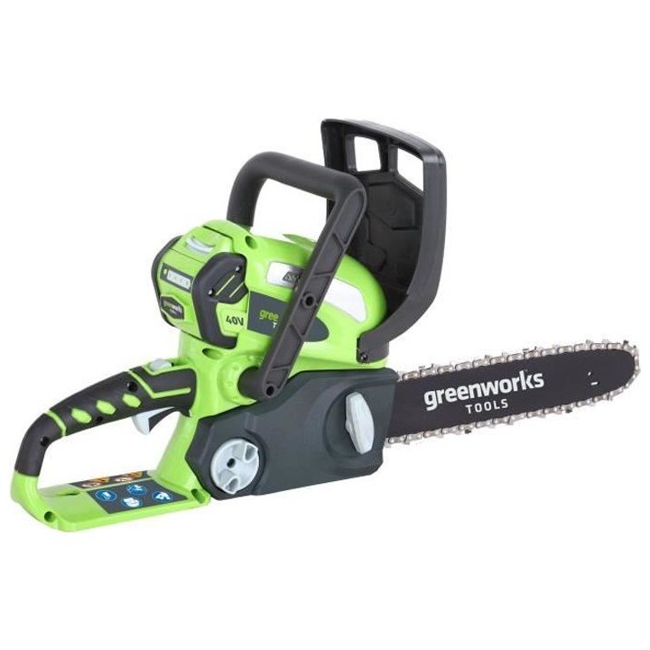 Greenworks Tronçonneuse sans batterie 40 V G40CS30 30 cm 20117