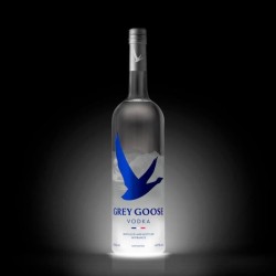 Grey Goose Socle lumineux - Vodka - 40,0 % Vol. - 70 cl - Edition limitée fetes de fin d'année