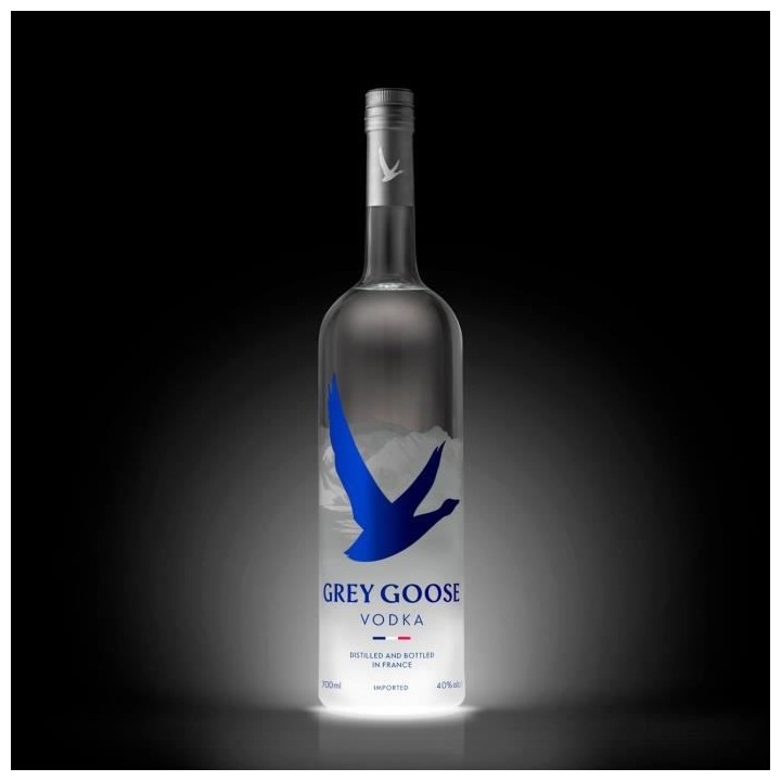 Grey Goose Socle lumineux - Vodka - 40,0 % Vol. - 70 cl - Edition limi