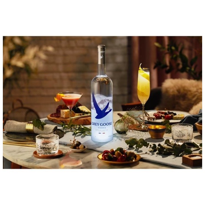 Grey Goose Socle lumineux - Vodka - 40,0 % Vol. - 70 cl - Edition limi
