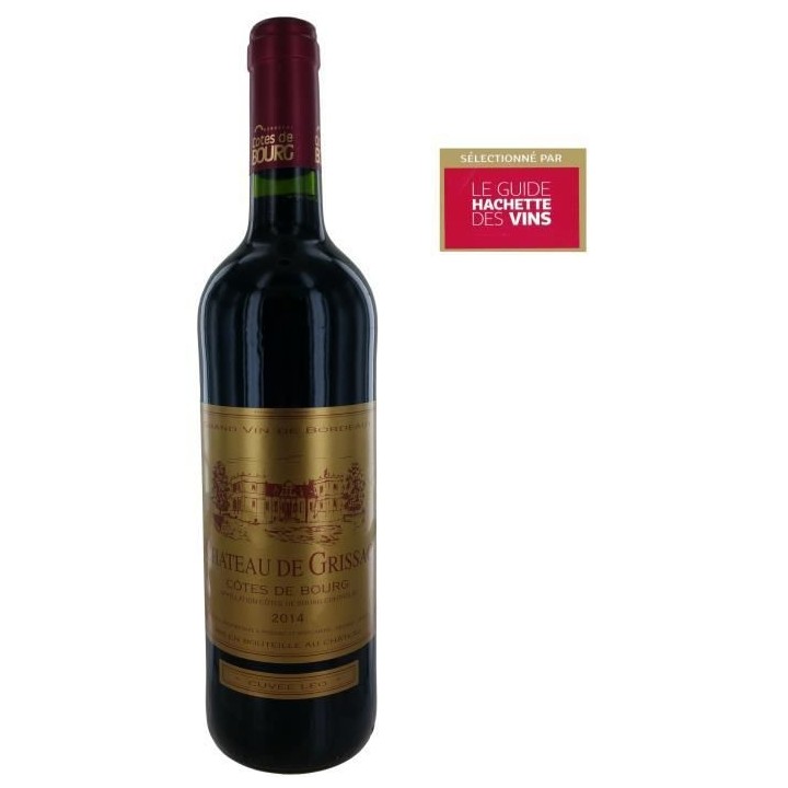 Château de Grissac 2014 Côtes de Bourg - Vin rouge de Bordeaux