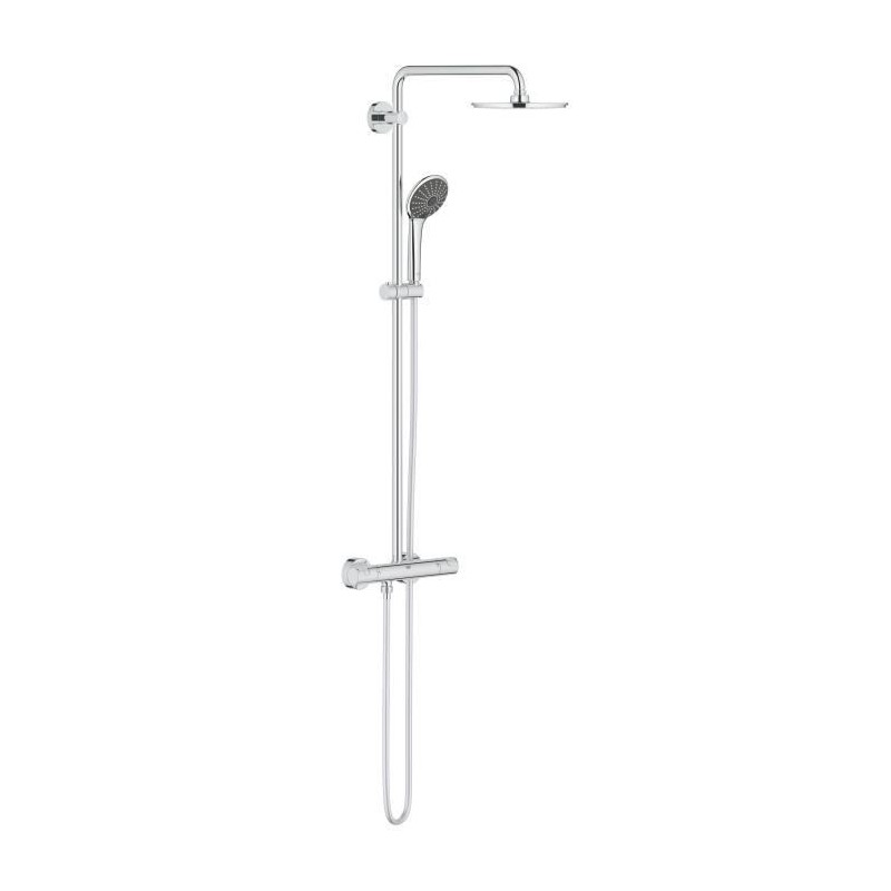 Colonne de douche avec mitigeur thermostatique VITALIO JOY 210 - GROHE - 27965000