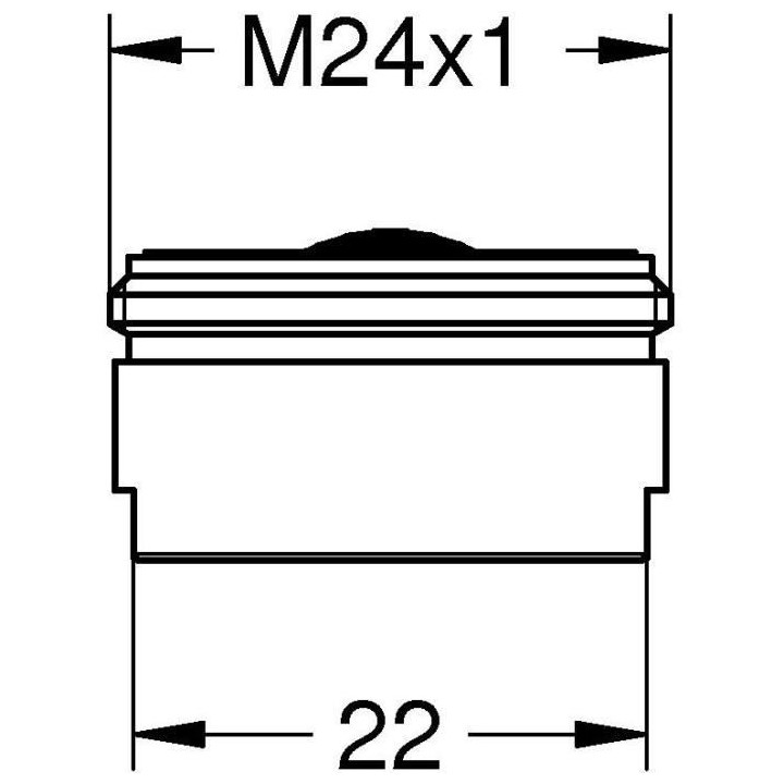 GROHE Mousseur Chromé 13952000