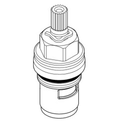 Tete a disque en céramique 1/2'' - GROHE - 45346000