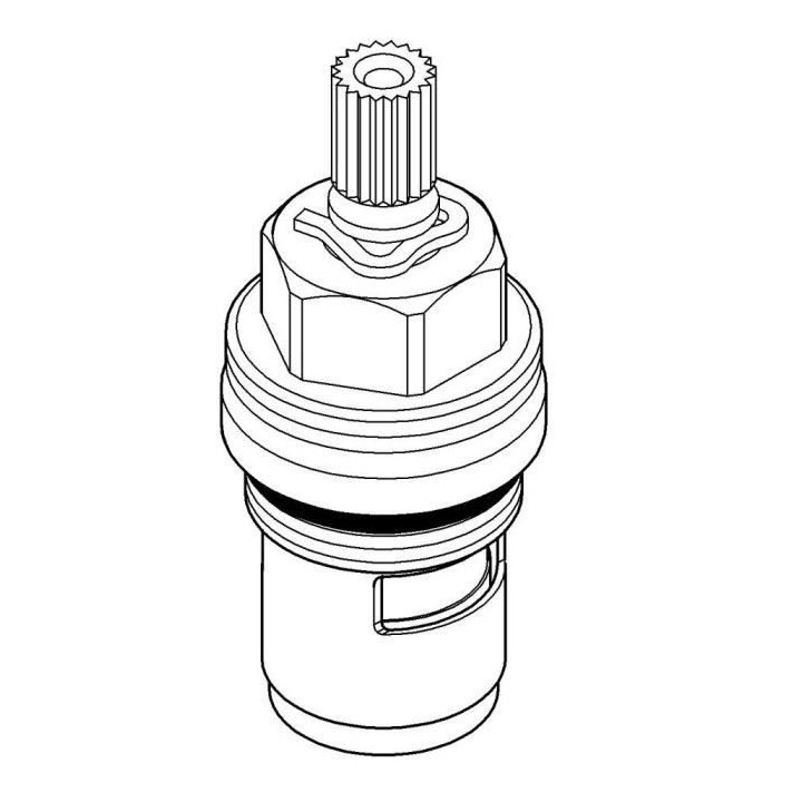 Tete a disque en céramique 1/2'' - GROHE - 45346000