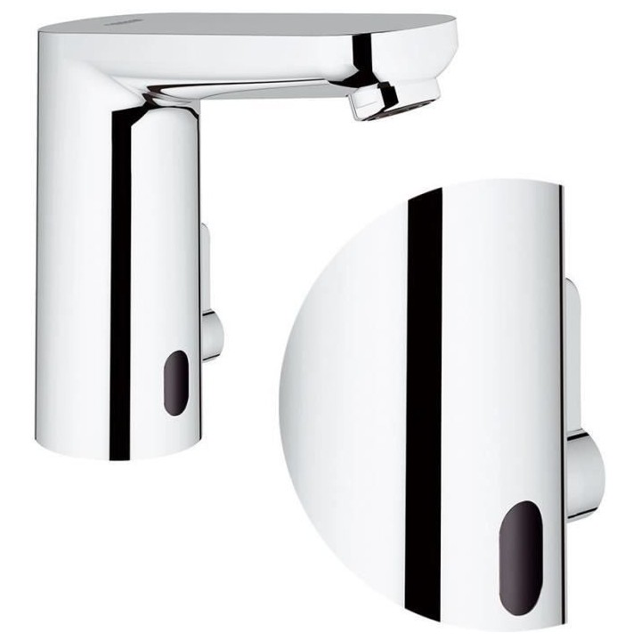 GROHE Robinet lavabo de salle de bains infrarouge Get E, limitateur t