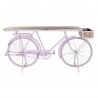 Console DKD Home Decor Bicyclette 180 x 41 x 94 cm Rose clair Fer Bois de manguier