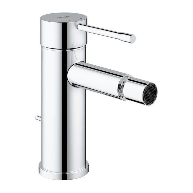 GROHE Mitigeur bidet Essence 32935001 - Bec a rotule - Limiteur de température - Chrome - Taille S