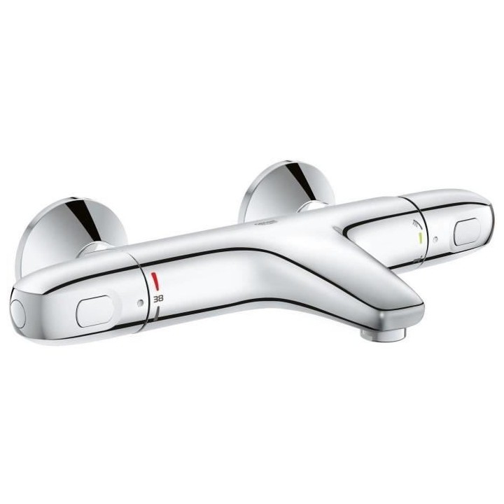 GROHE Mitigeur mural thermostatique Bain/Douche ½ Grohtherm 1000 3415