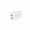 Chargeur mural GEMBIRD EG-U2C2A-03-W Blanc