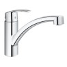 GROHE Mitigeur Évier Start, Bec Bas, Chromé, 31138001