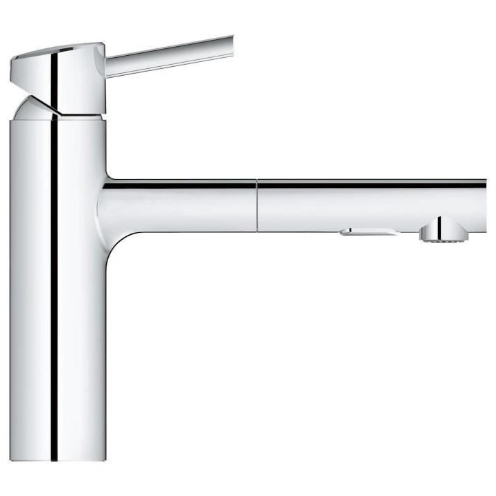 GROHE Mitigeur évier Concetto 30273001 -Bec moulé pivotant médium-R