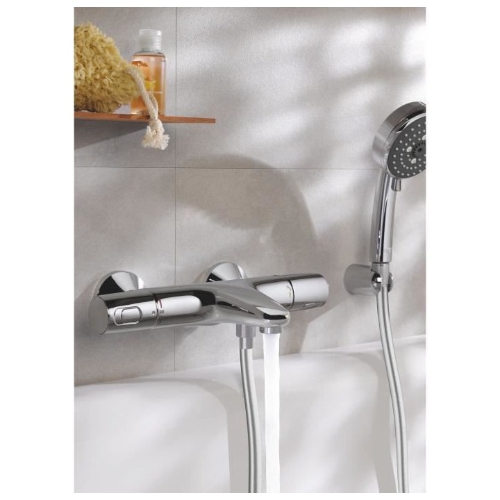 GROHE Mitigeur thermostatique Bain / Douche Precision Trend, protectio